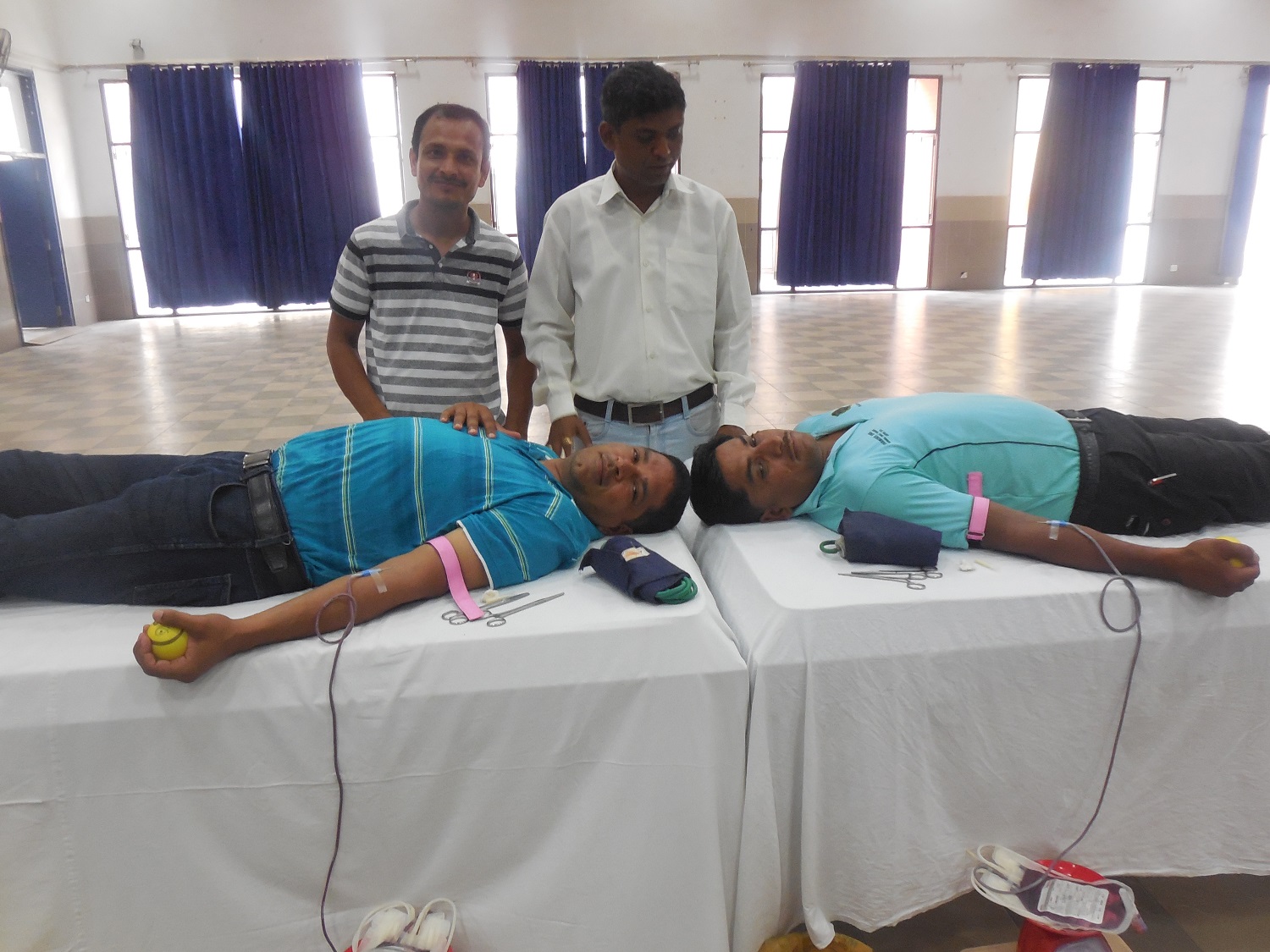 Blood Donation Camp at Sanskar School